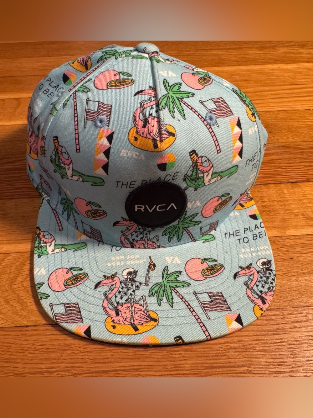 RVCA Ron Jon SnapBack hat